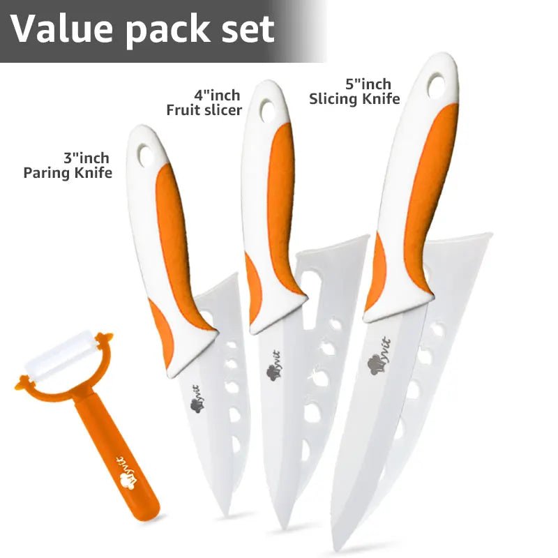 Ceramic Knives Set Kitchen