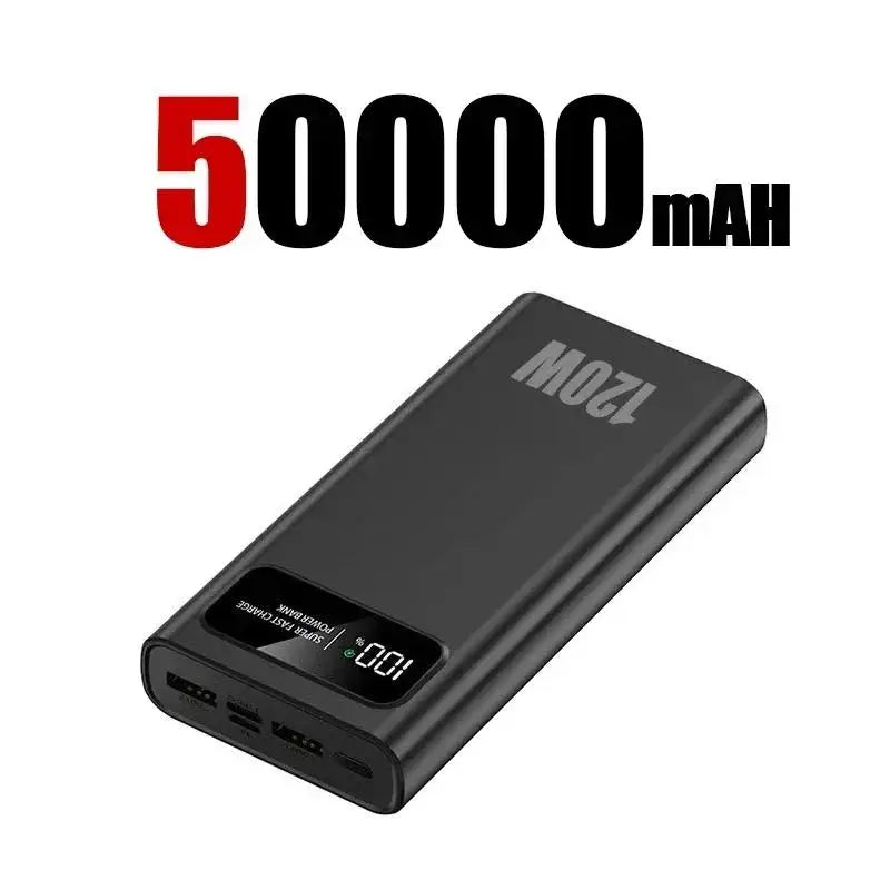 200000mAh 120W Super Fast Charging Battery Digital Display High Capacity Mobile Power Supply iphone Samsung Xiaomi Huawei
