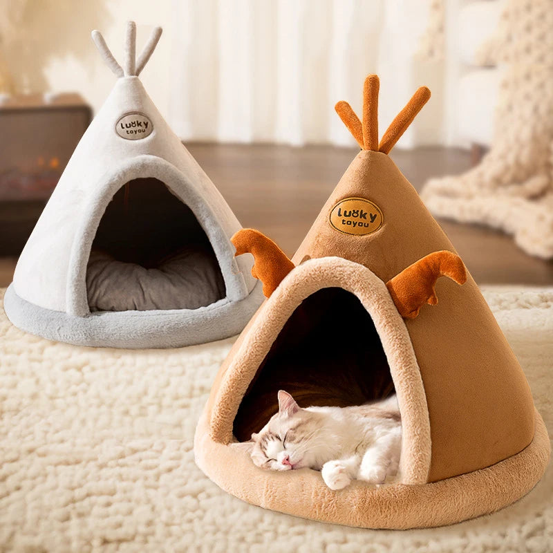 Pet Cave House Foldable Tent