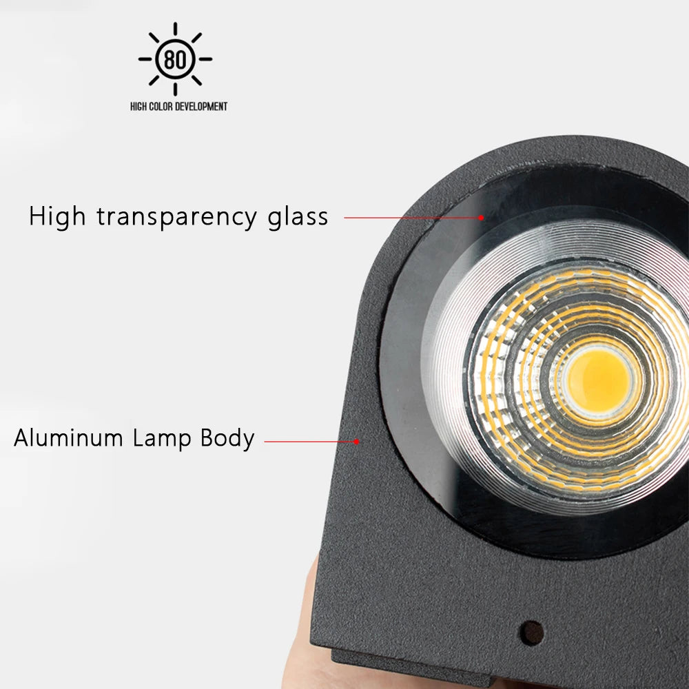 Outdoor LED Garden Wall Lamp