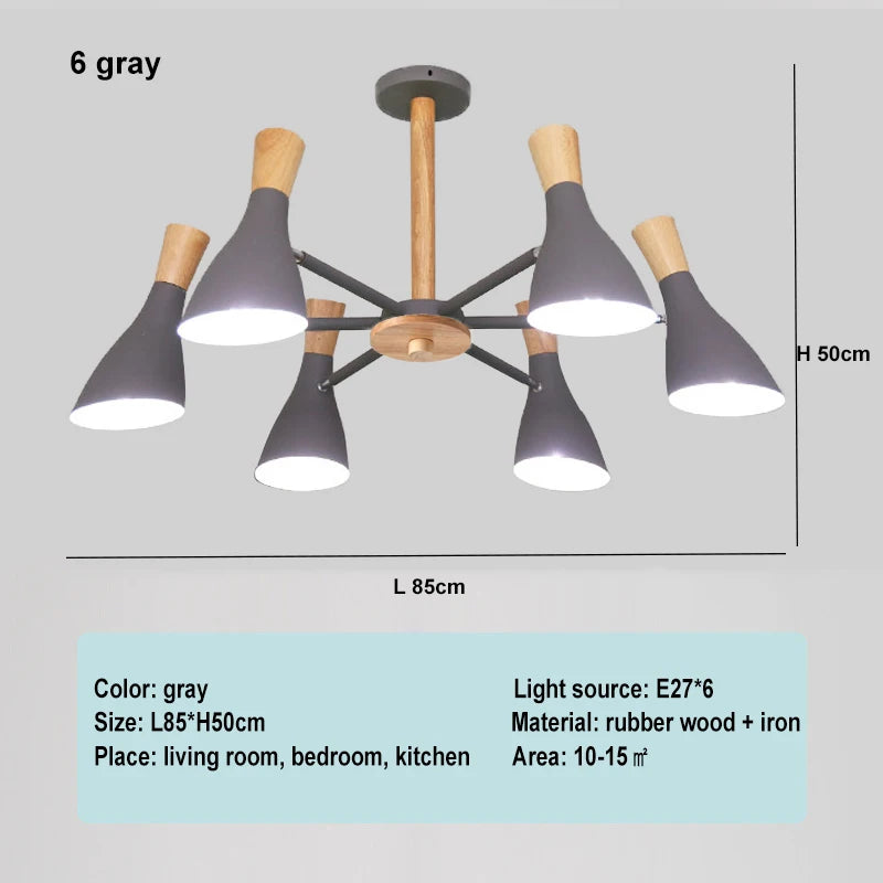Scandinavian Ceiling Chandelier