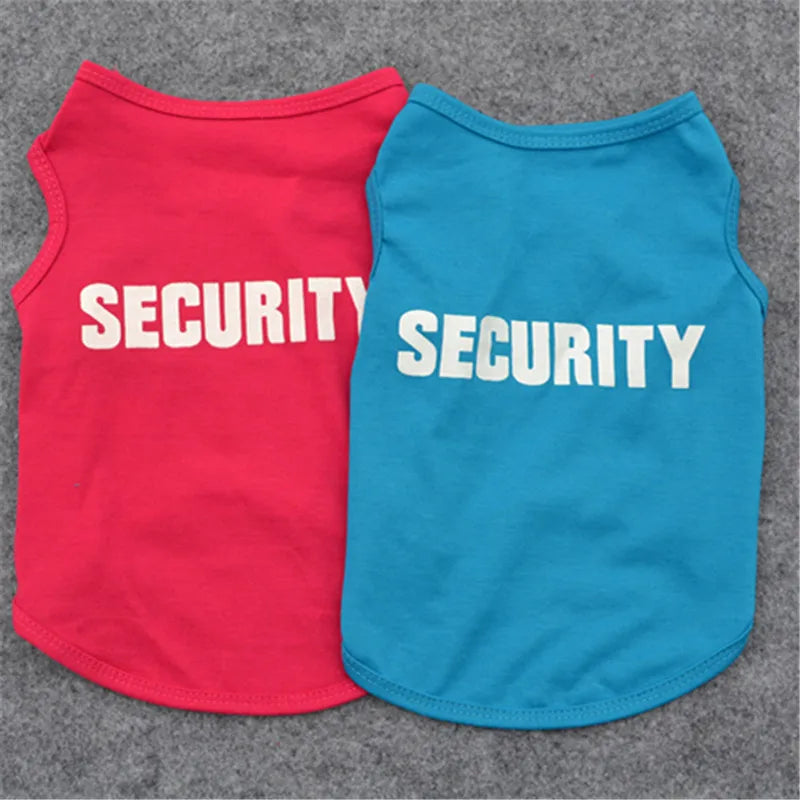 Security vest Clothing for Dogs