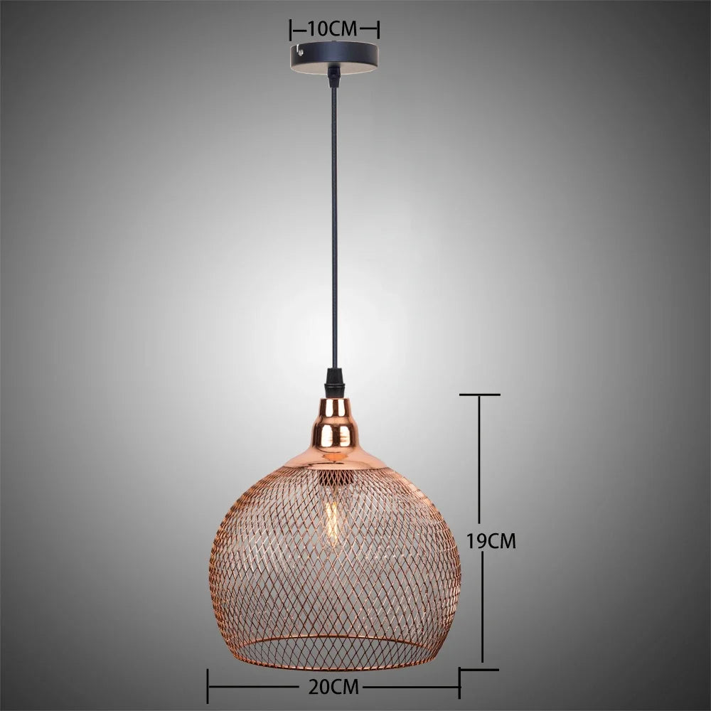 Modern Simple Light Bird Cage Creative Chandelier