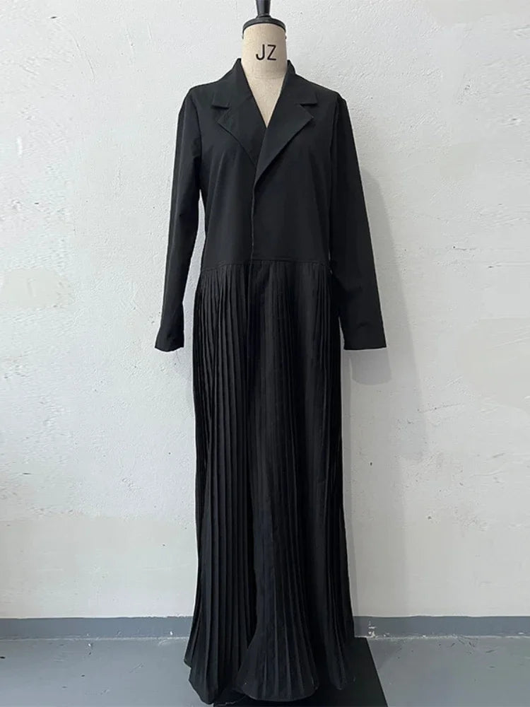 Eid Abaya with Pant 2 Piece Set for Muslim Women Pleated Long Robe