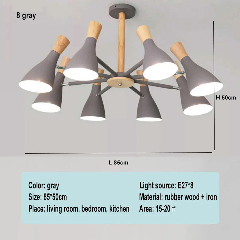 Scandinavian Ceiling Chandelier
