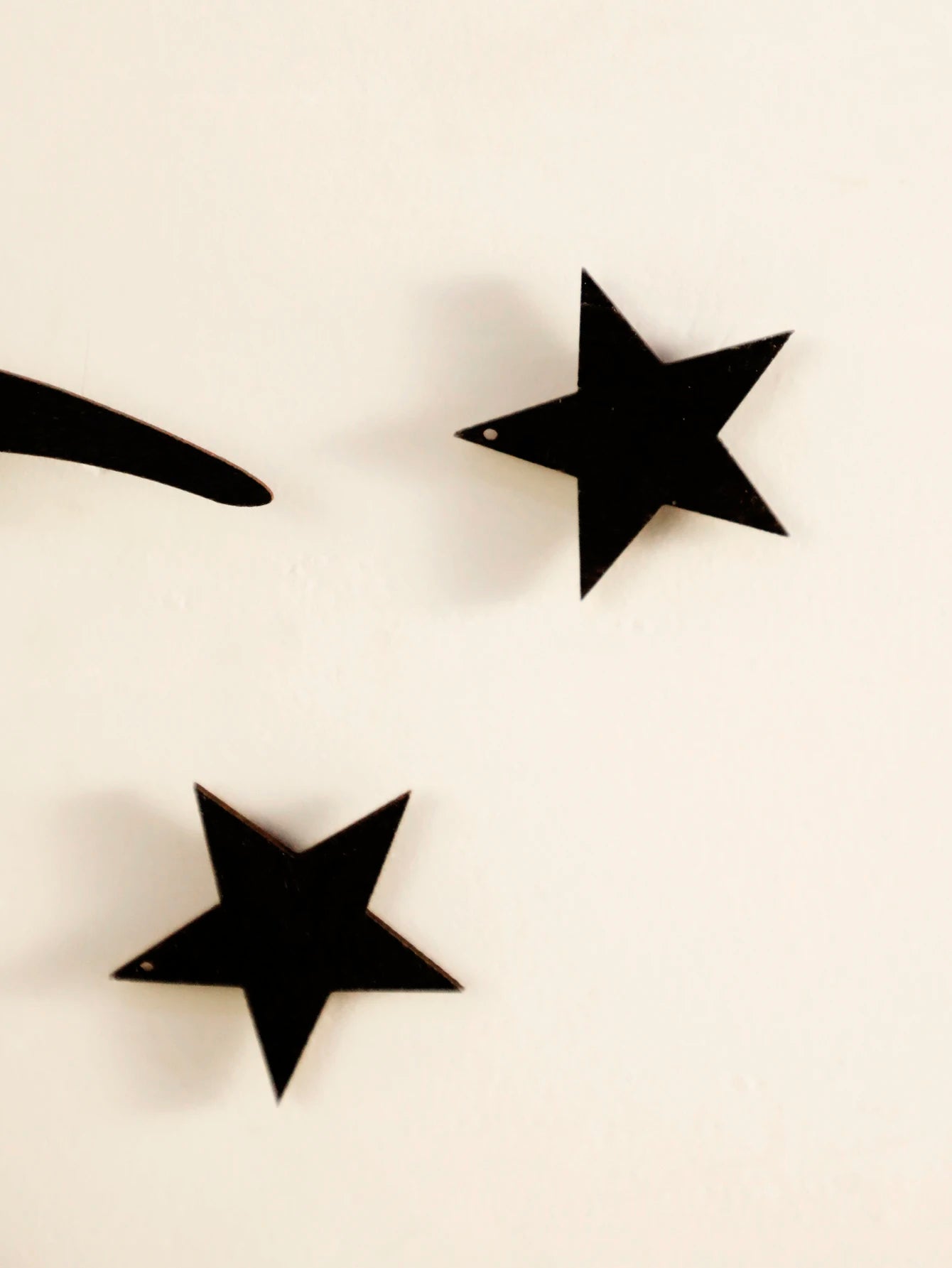 Wooden Hollow Moon and Star Lantern –Ramadan Hanging Decor