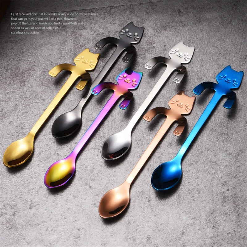 Cat Shape Teaspoon