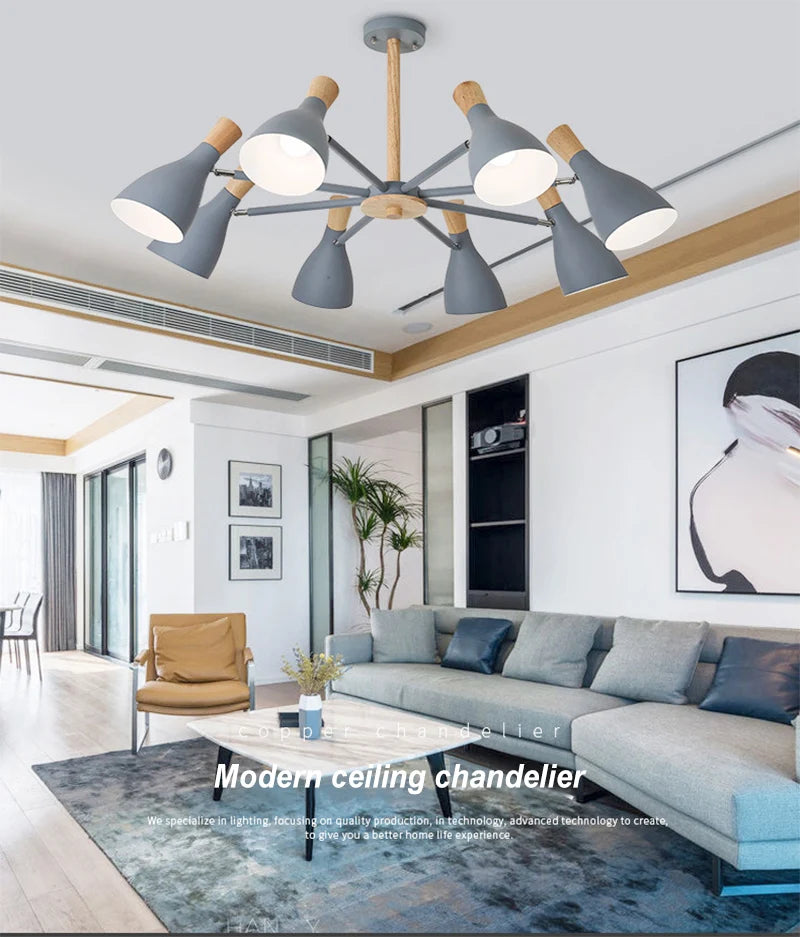 Scandinavian Ceiling Chandelier