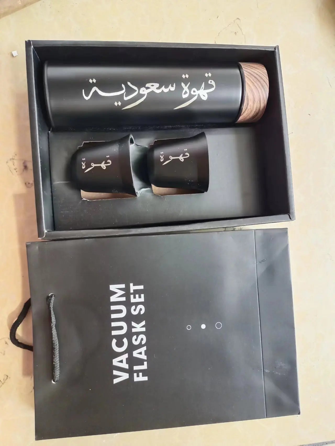 Customed Stainless Steel Coffee Cup with Gift Box