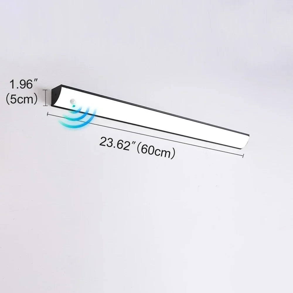 Long Strip Wall Lamp Waterproof Outdoor Motion Sensor