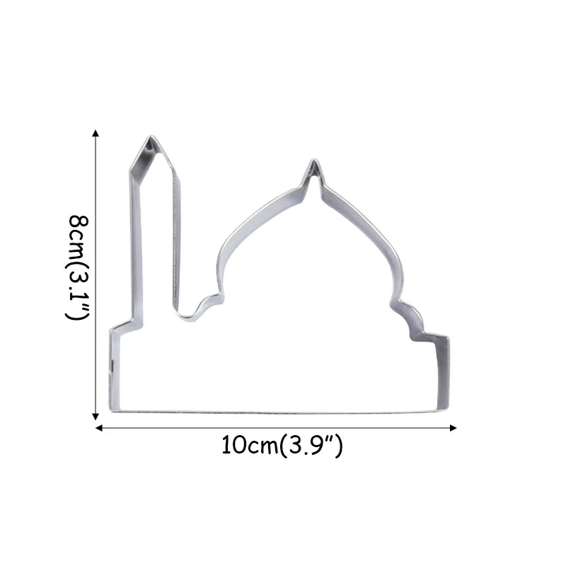 EID MUBARAK Moon Star Biscuit Mold Cookie Cutters