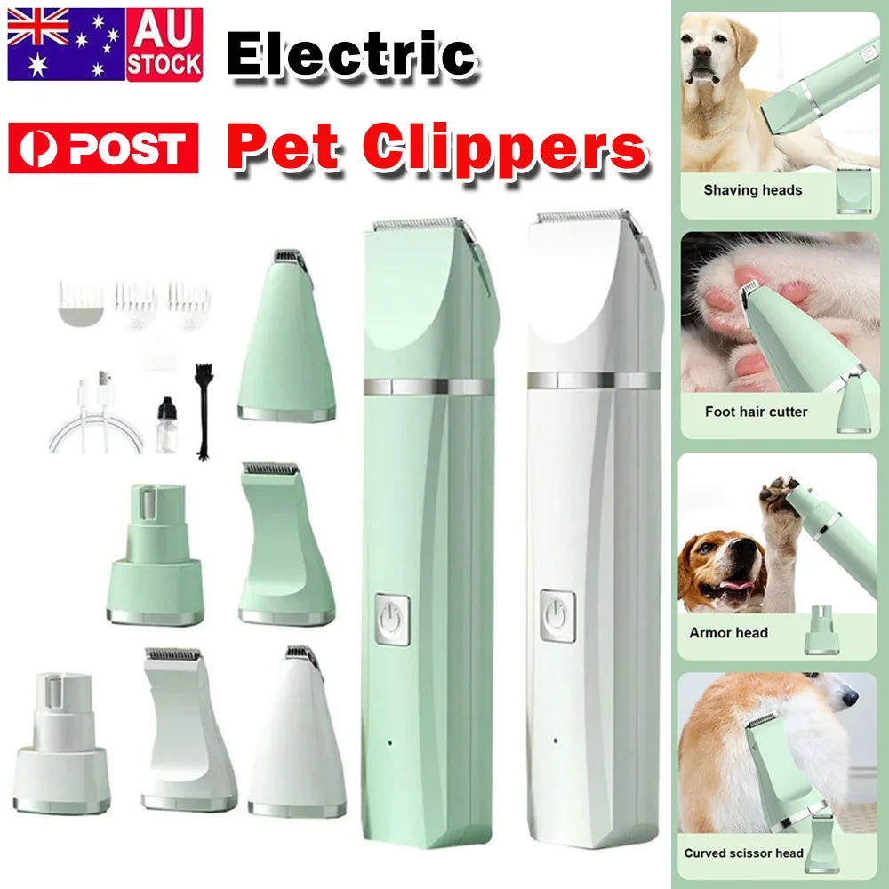 4-in-1 Multi-functional Electric Grooming Cordless for Dog Clippers