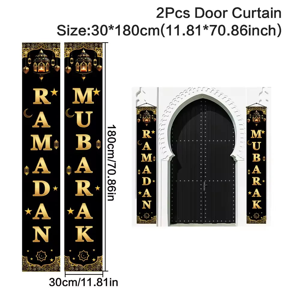 Ramadan Decoration 2025 Door Banner