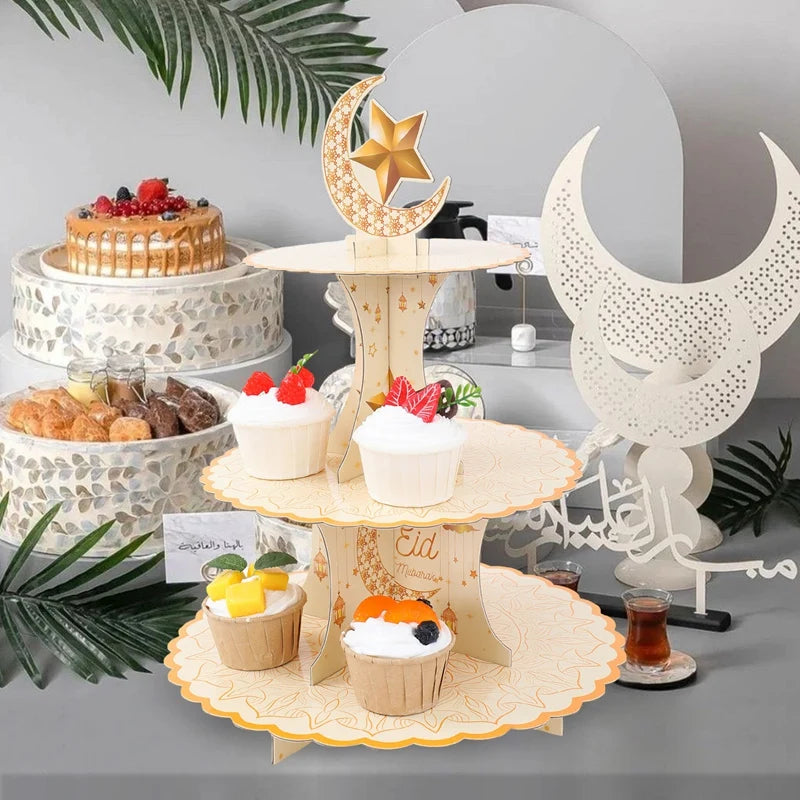 Eid Mubarak Cake Stand Holder 2025