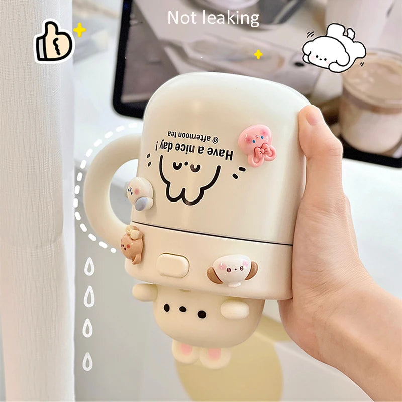 Kawaii Bear Thermal Mug Insulated