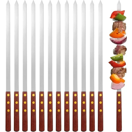 12 Pieces Skewers for Kabobs