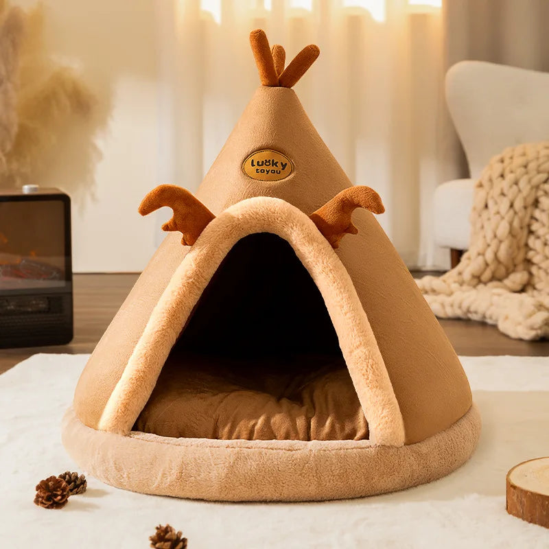 Pet Cave House Foldable Tent