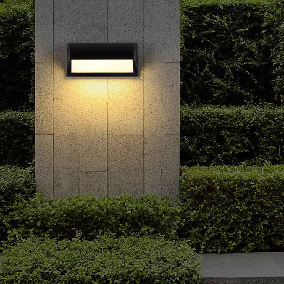 LED Outdoor Wall Light Lamp Motion Sensor Waterproof