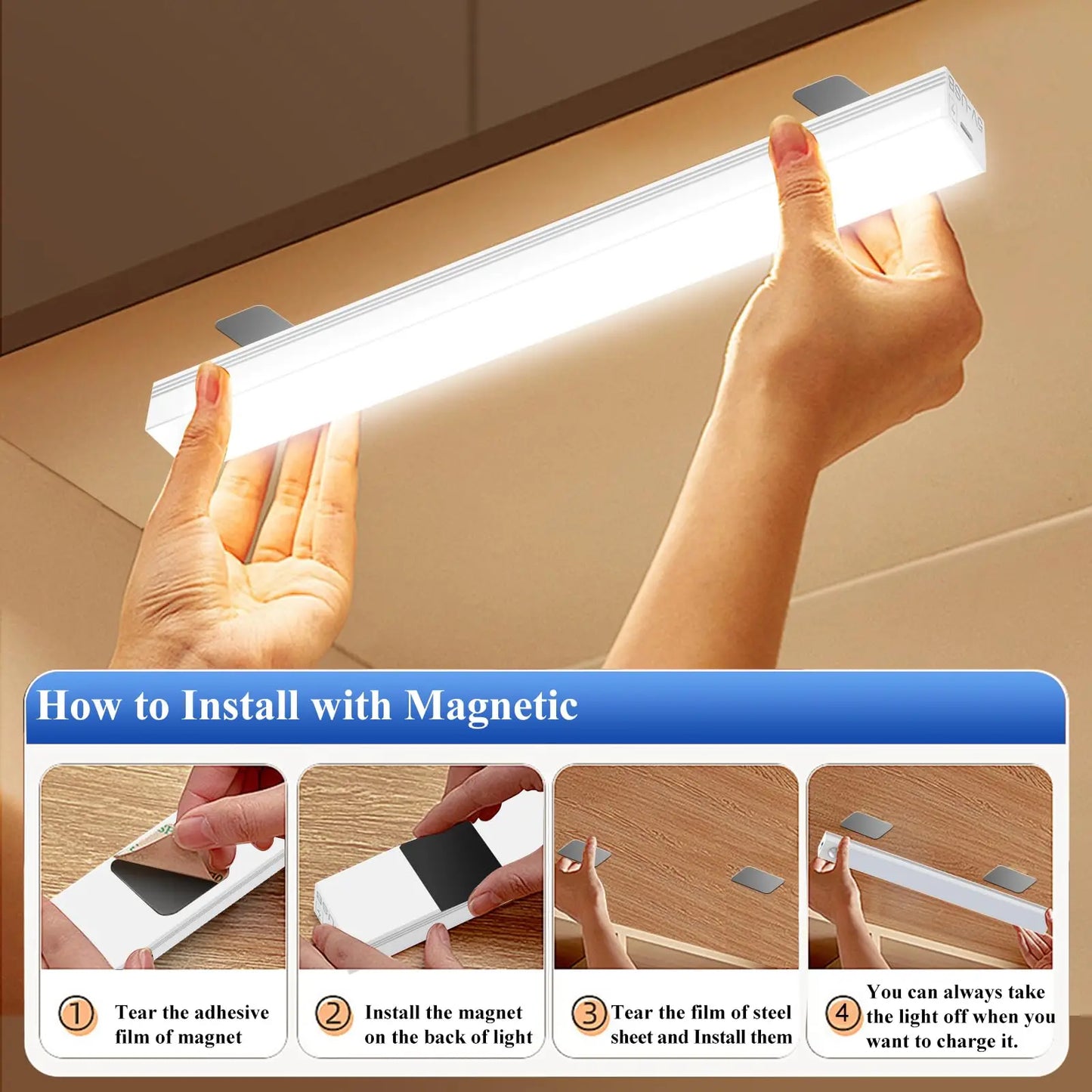 Motion Sensor LED Cabinet Light