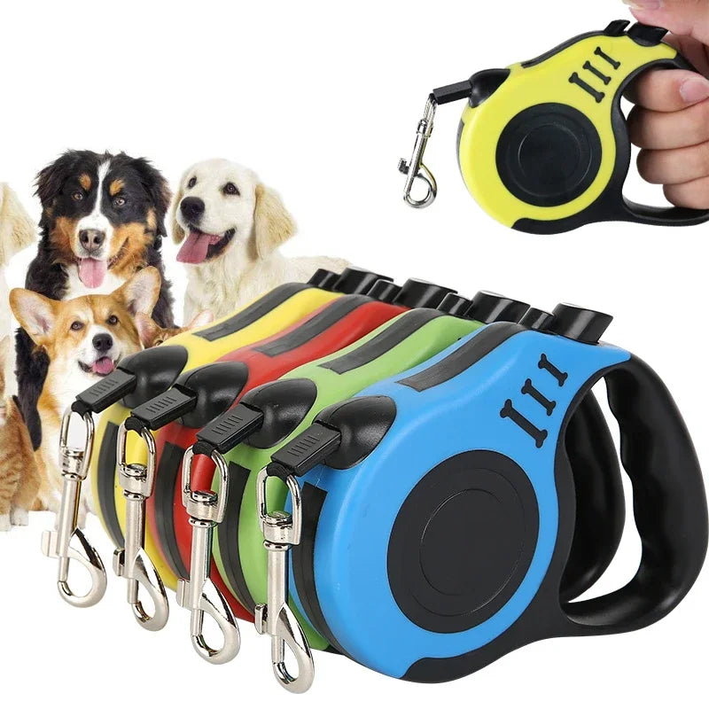 3M/5M Retractable Dog Leash Automatic Flexible