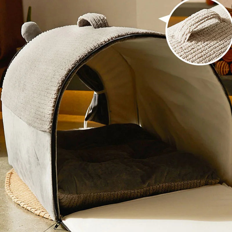 Pet tent Bed Cozy Mat Removable