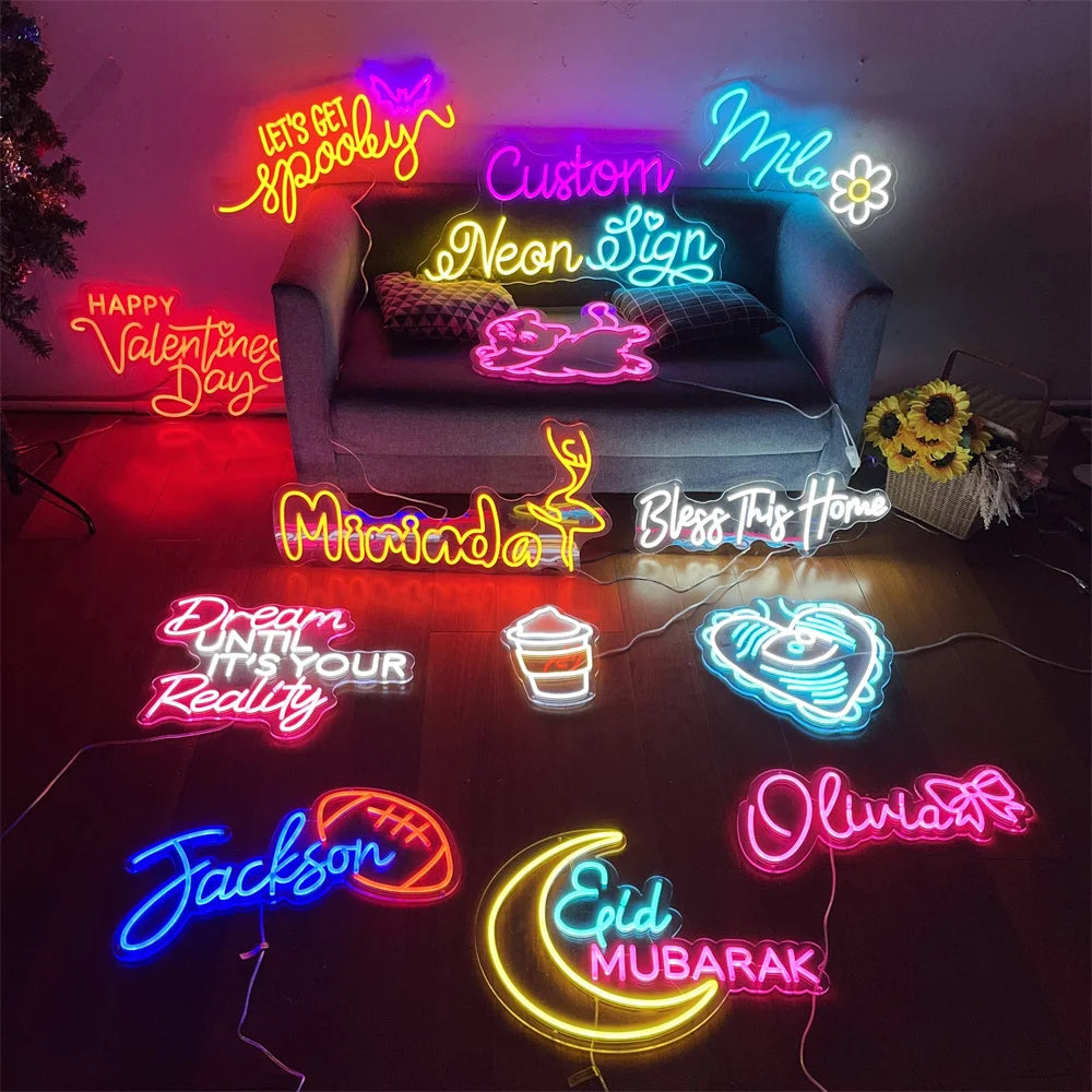 Customize Neon Lights Sign