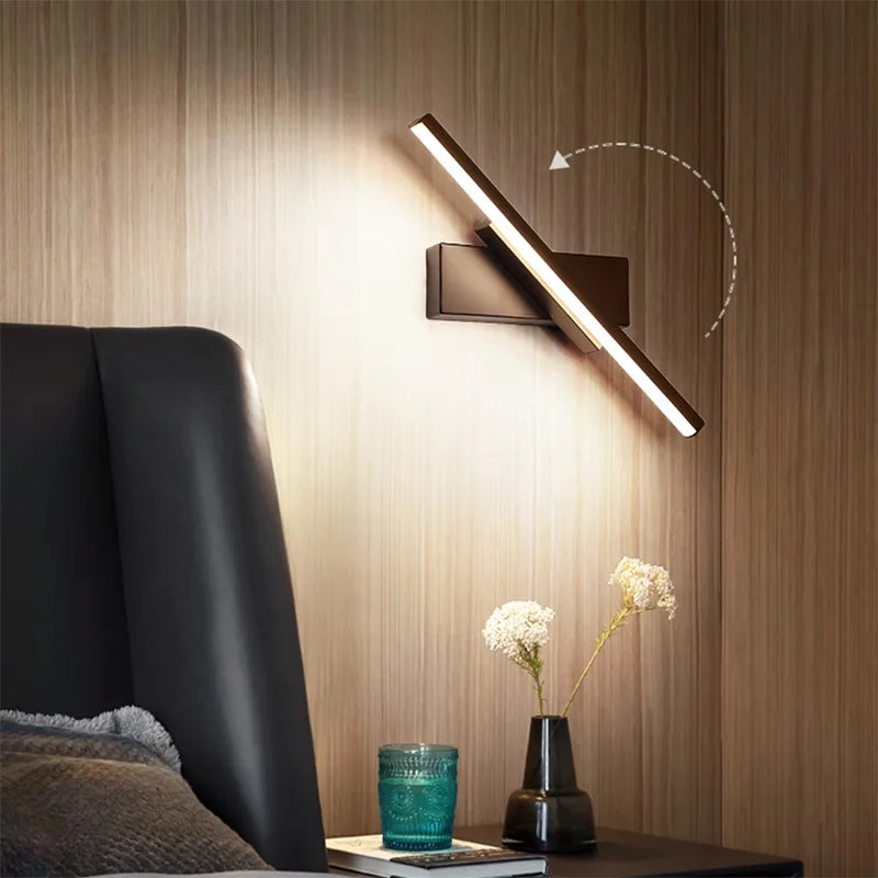 Modern LED Wall Light Hardwares Rotatable