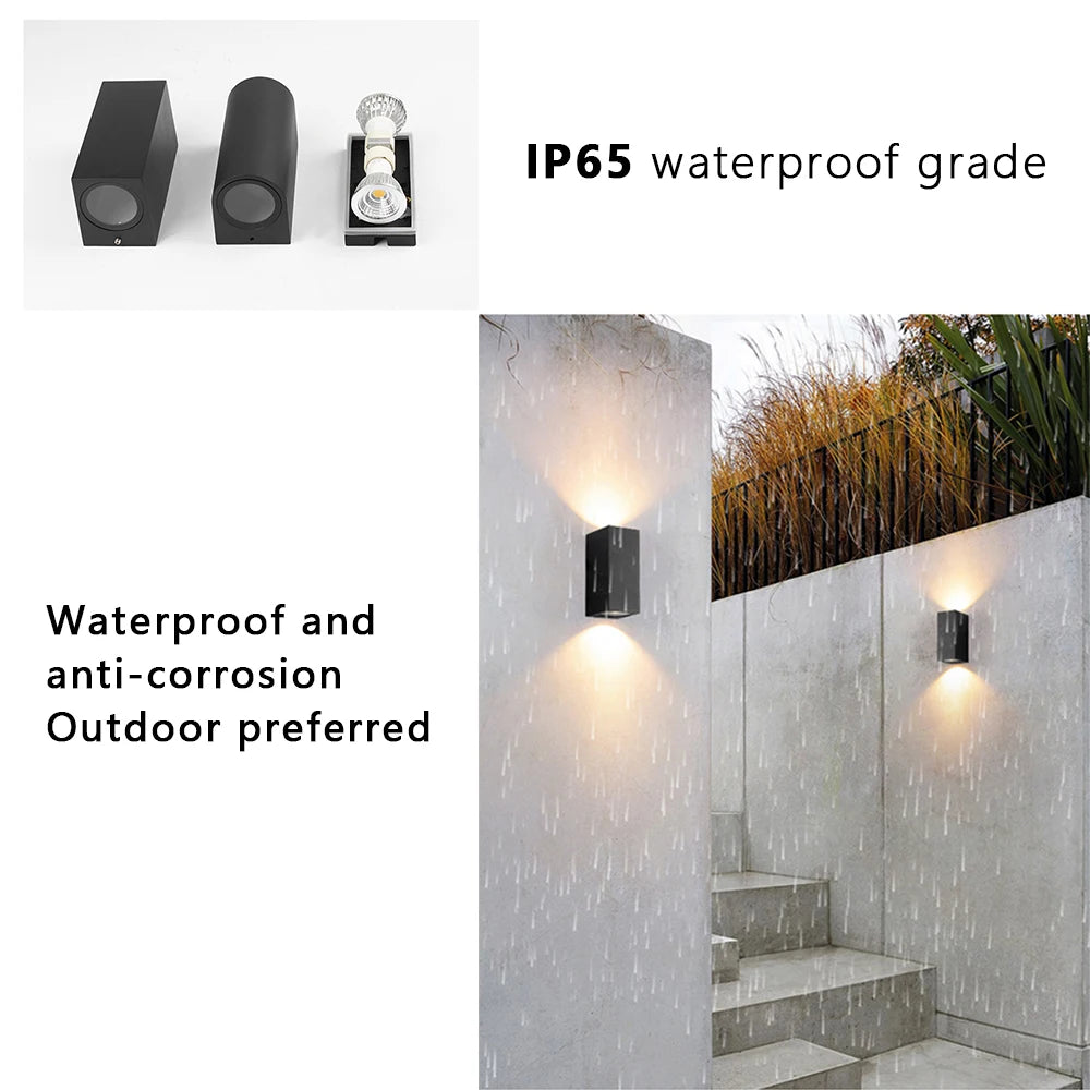 Outdoor LED Garden Wall Lamp