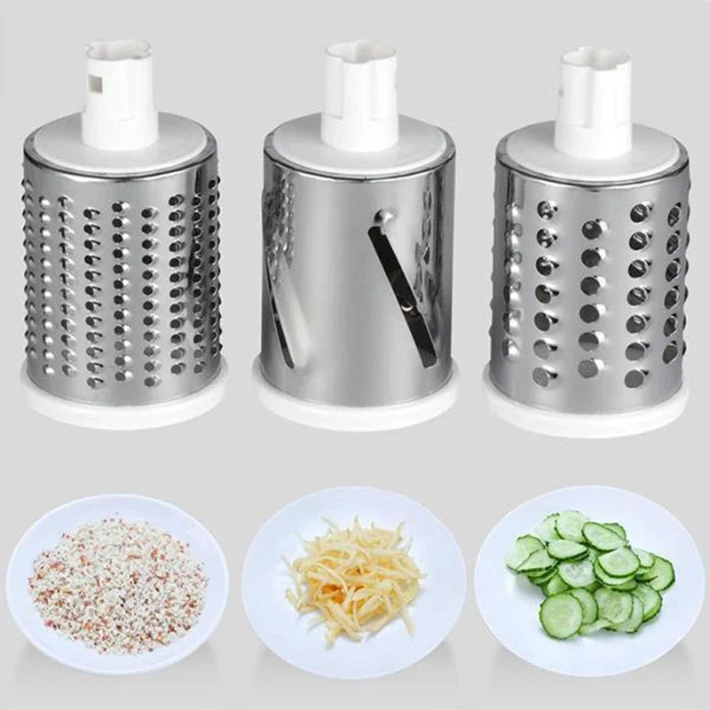 3-in-1 Manual Rotation Vegetable Fruit Slicer