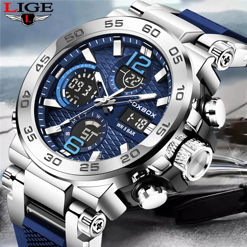 New Watches for Men 50M Waterproof