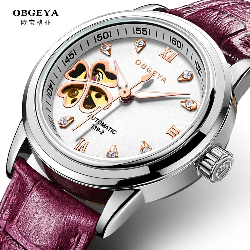 OBGEYA Women Automatic Mechanical Watches