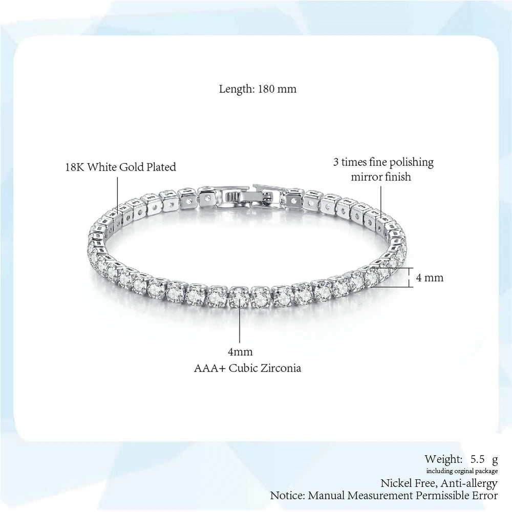 Women's Tennis Bracelet