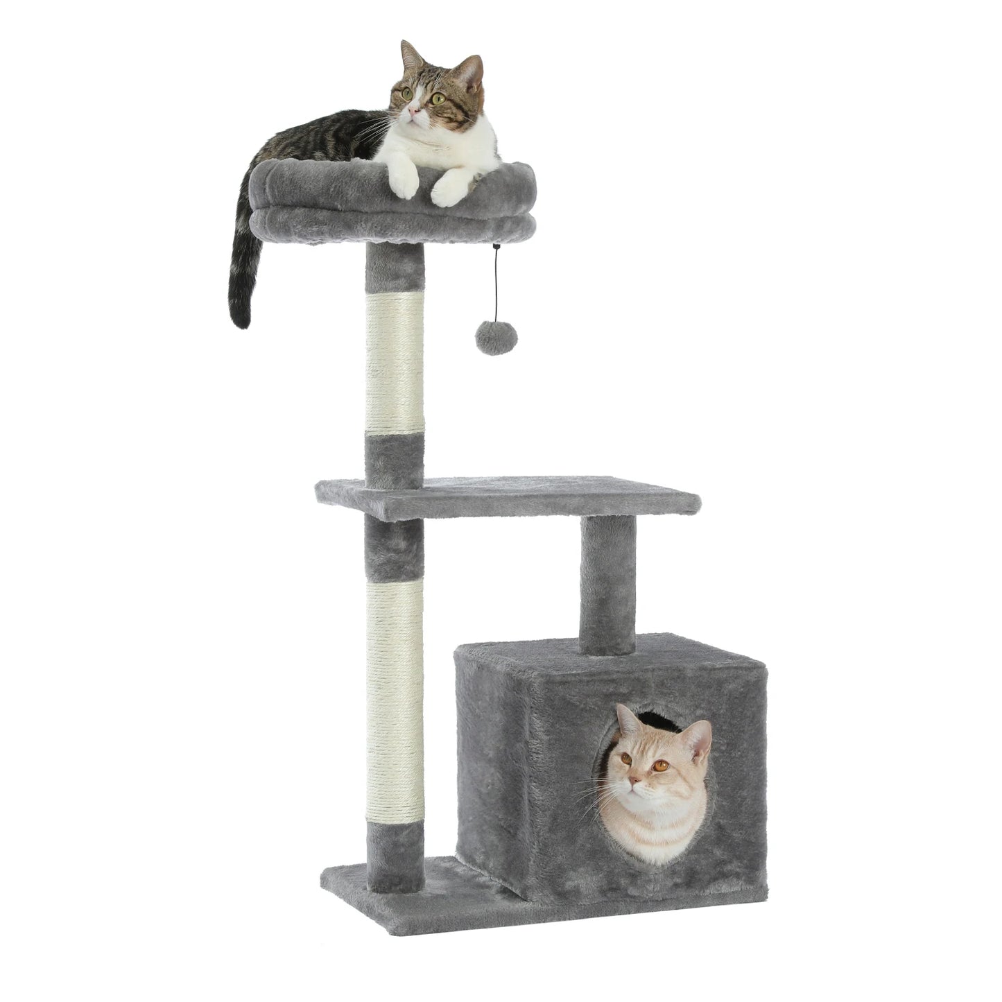 Small Cat Tree with Sisal Scratching Posts