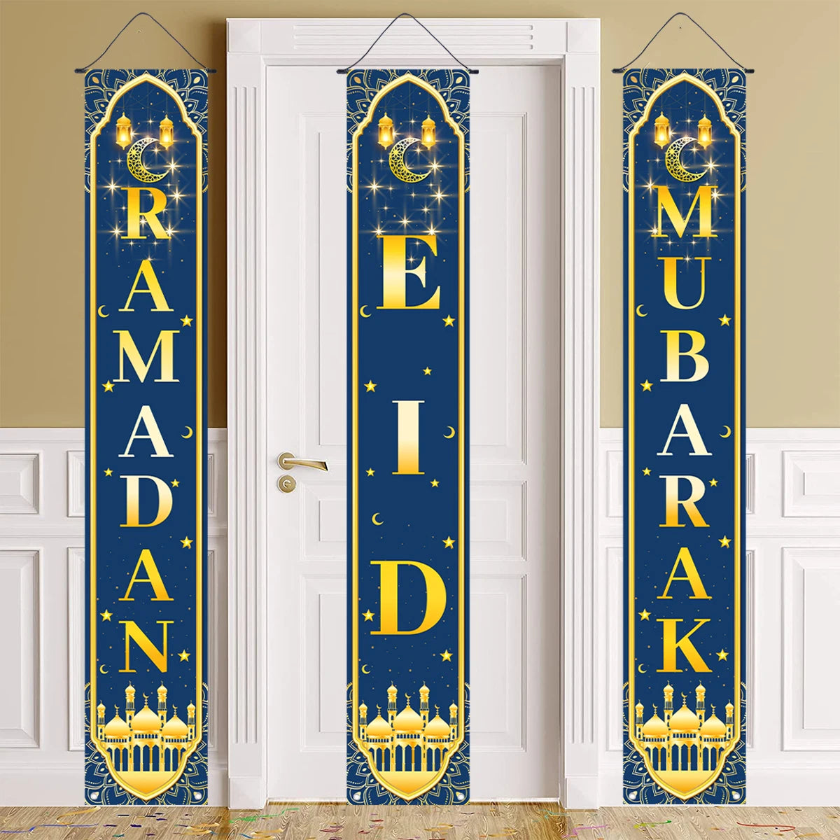 Ramadan Decoration 2025 Door Banner