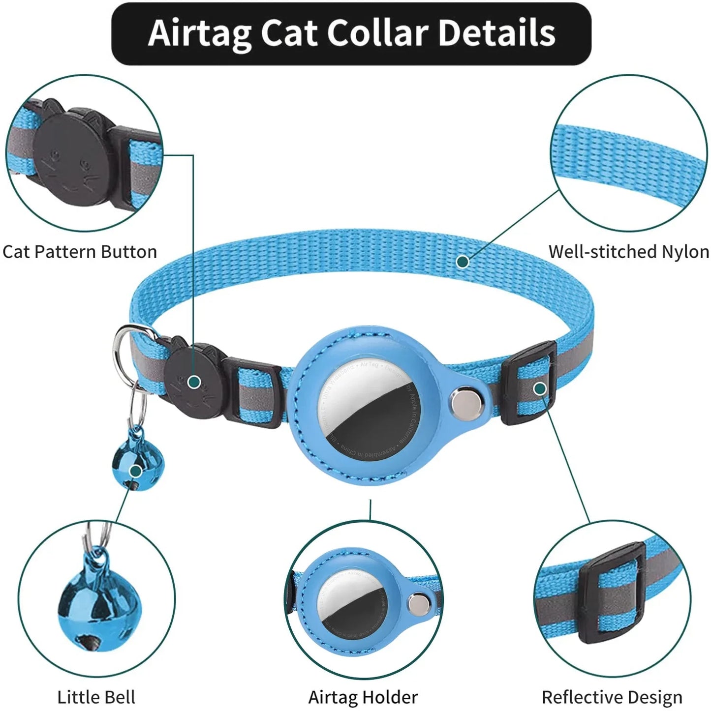 Cat AirTag Holder