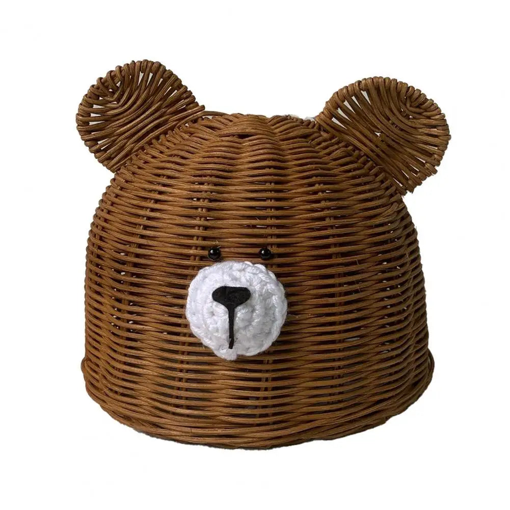 Bear Shape Lamp Shade Rattan Lampshade