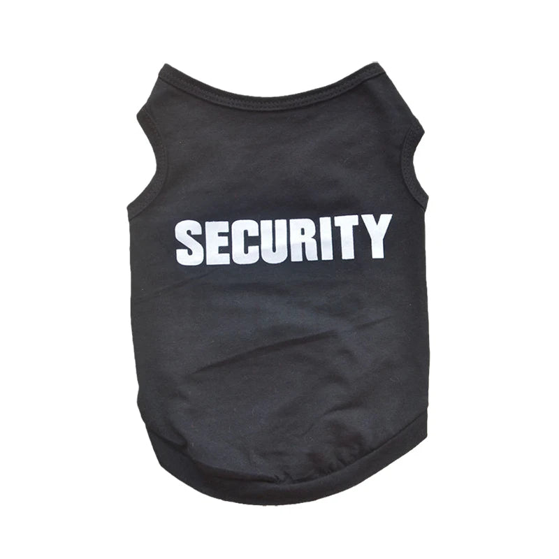 Security vest Clothing for Dogs