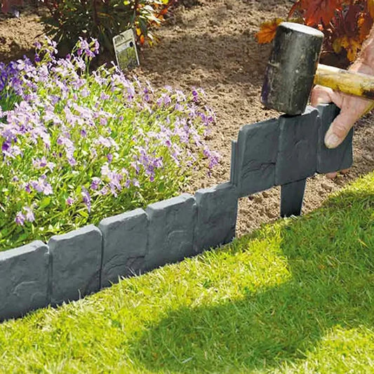 5-10pcs Garden Fence Imitation Stone