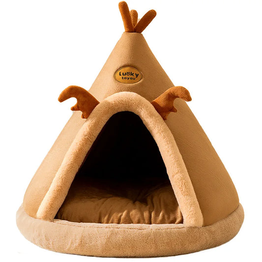 Pet Cave House Foldable Tent