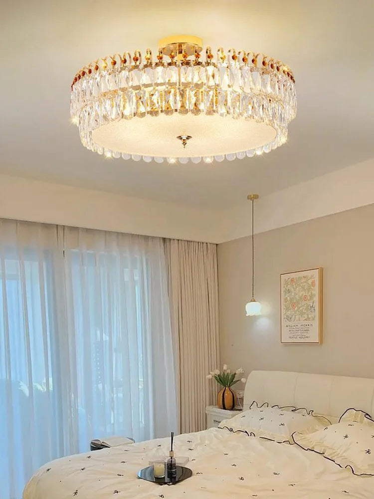 Luxury K9 Crystal Chandelier Home Decor Ceiling Light Suitable