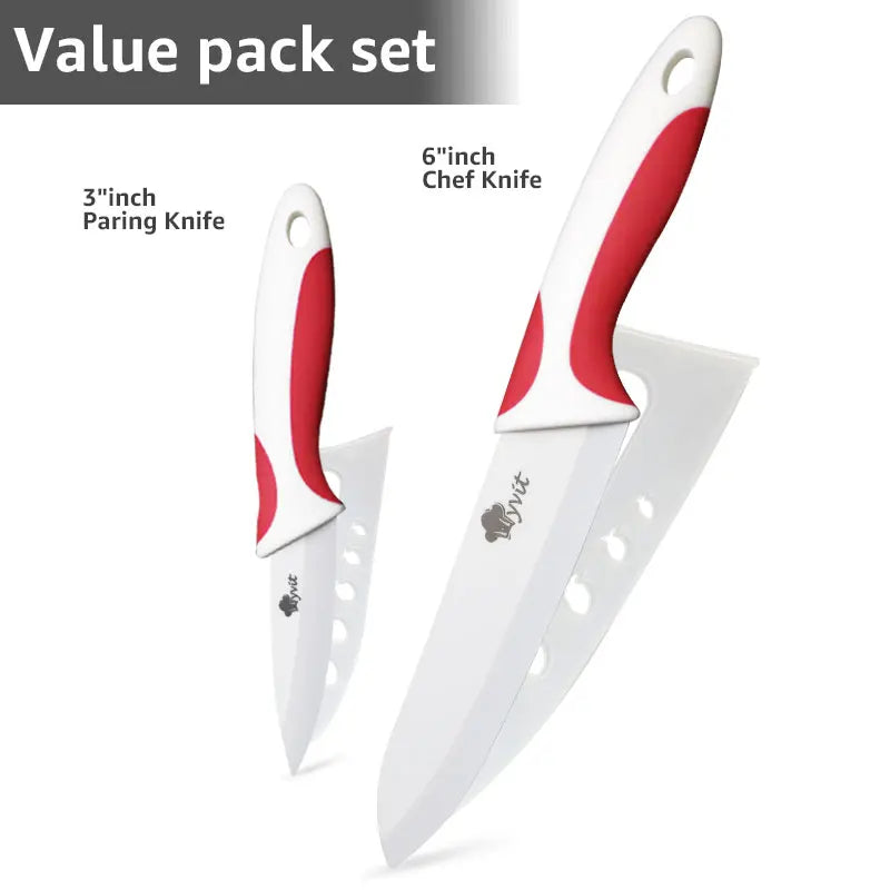 Ceramic Knives Set Kitchen