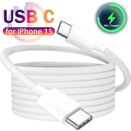 USB C To Type C Quick Charger Data Cables