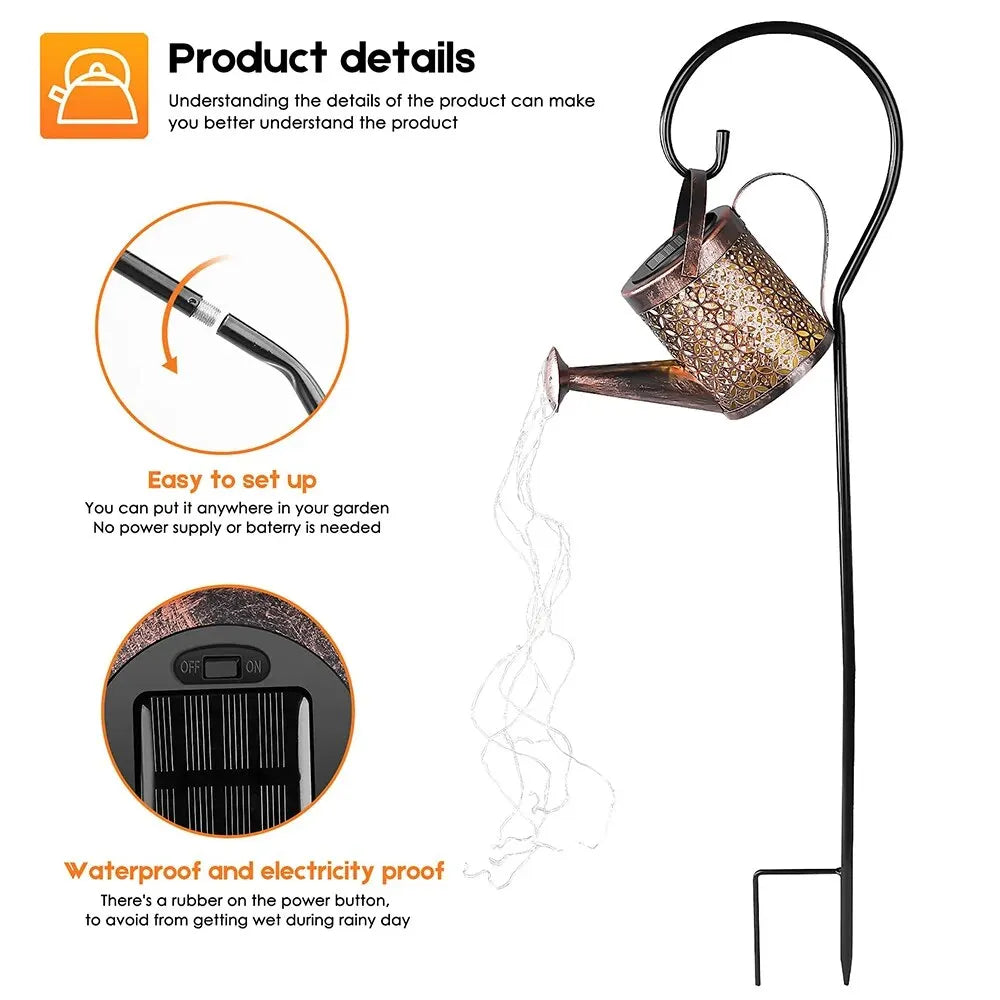 Outdoor LED Kettle Lamp