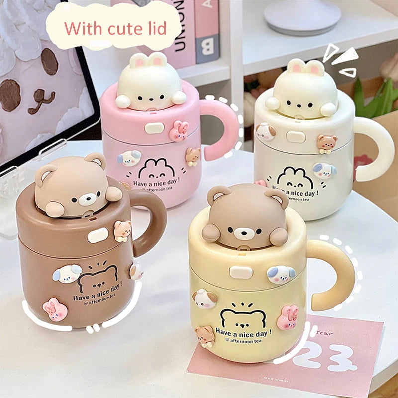 Kawaii Bear Thermal Mug Insulated