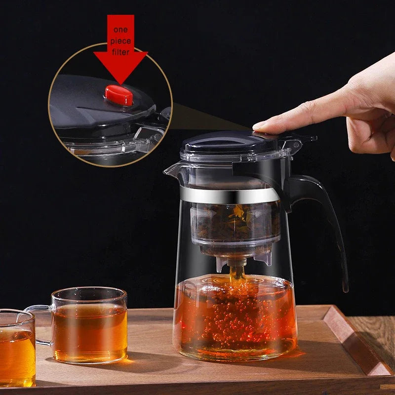 Heat Resistant Glass Teapot