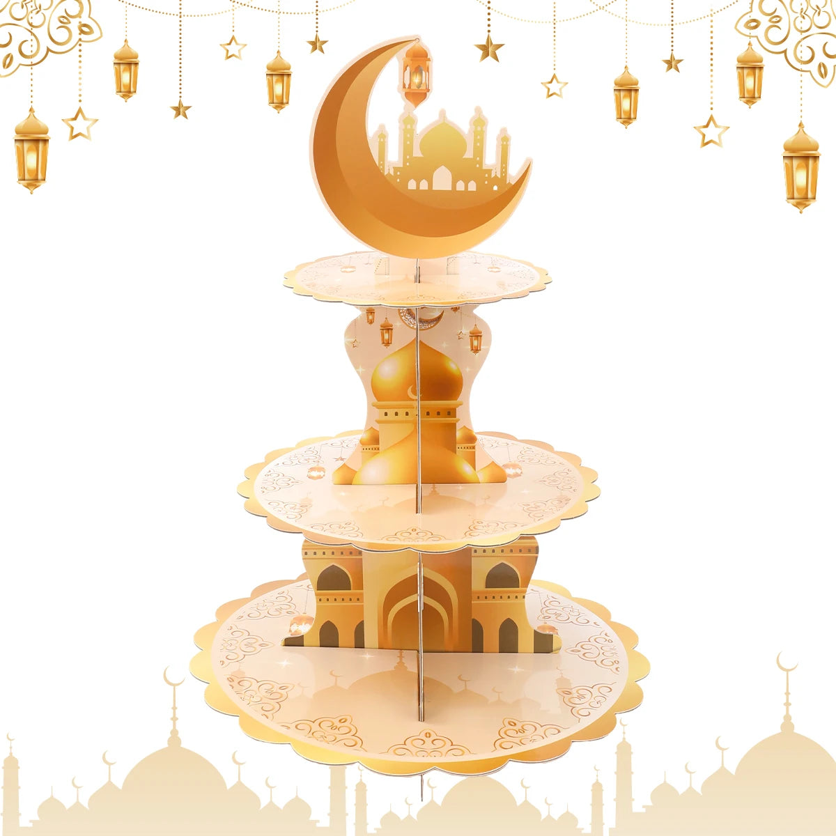 Eid Mubarak Cake Stand Holder 2025