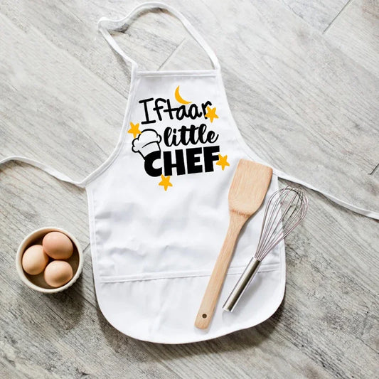 Iftar little chef kid boy girl baking cooking Apron