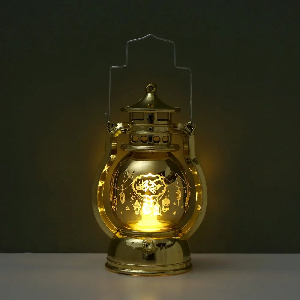 Eid Mubarak LED Lantern Light Ramadan kareem Decorations for home 2025