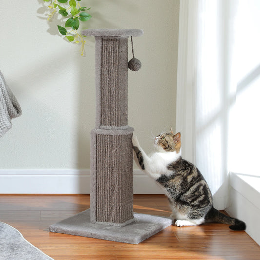 Cat Scratching Post with Natural Sisal Ball