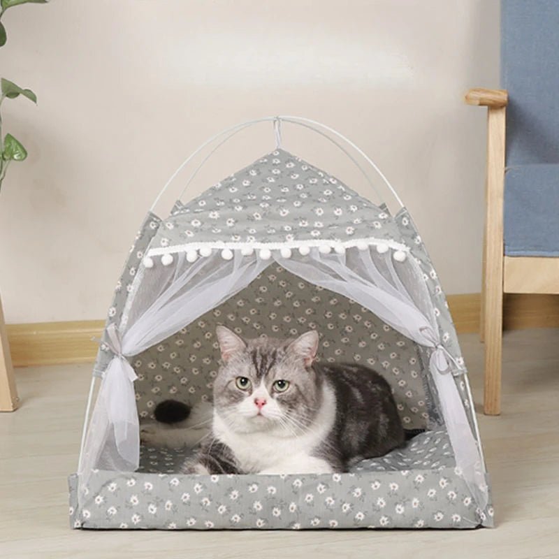 Tent Bed Pet Cat House